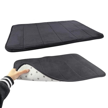 Tapete de banheiro soft com toque macio e secagem rápida – 60x40cm